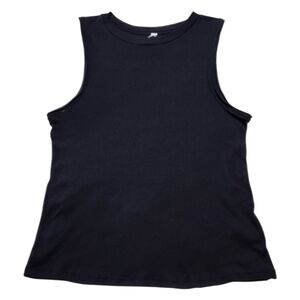 FREE PEOPLE X Fp Movement Black Lightweight Ribbed Tank Top